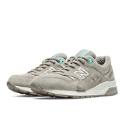 Women's Lifestyle & Retro New Balance 1600 Light Gray with Turquoise O85f1079
